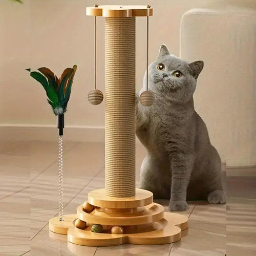 AscentPets Cat Scratcher Post - Ascent Pets