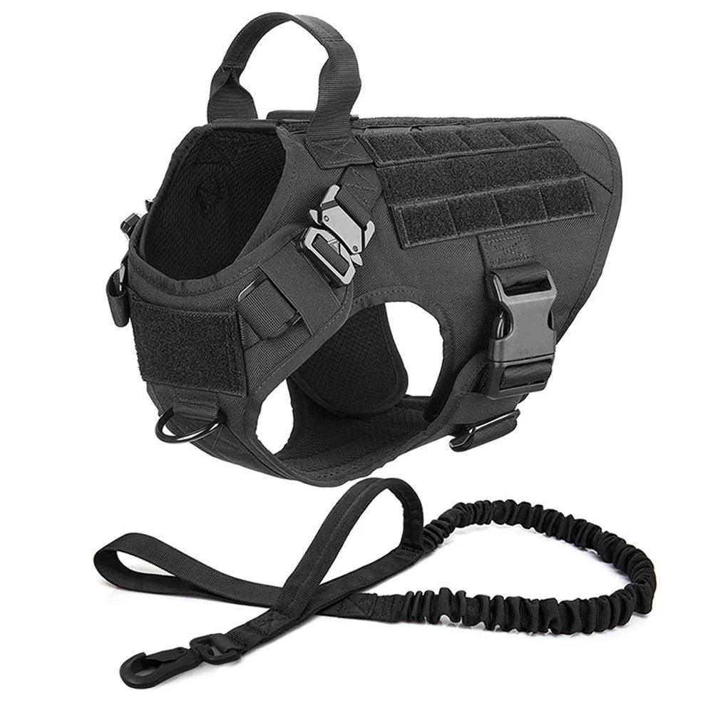 AscentPets No Pull Tactical Dog Harness + Leash Set - Ascent Pets