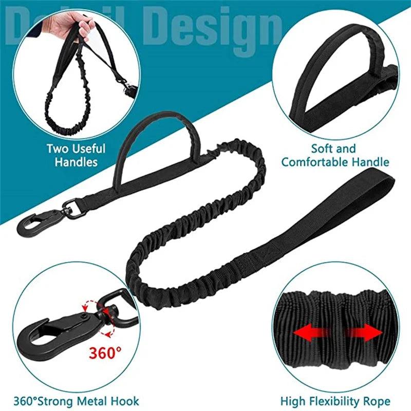 AscentPets Tactical AirTag Dog Collar + Leash Combo - Ascent Pets