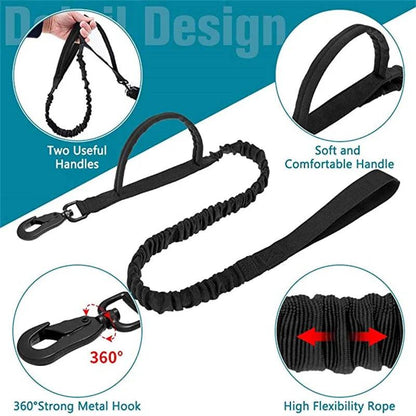 AscentPets Tactical AirTag Dog Collar + Leash Combo - Ascent Pets