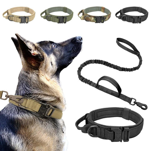 AscentPets K9 Tactical Dog Collar + Leash Combo - Ascent Pets